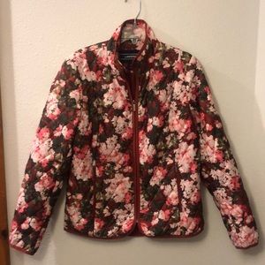 Lands end light jacket primaloft barn jacket